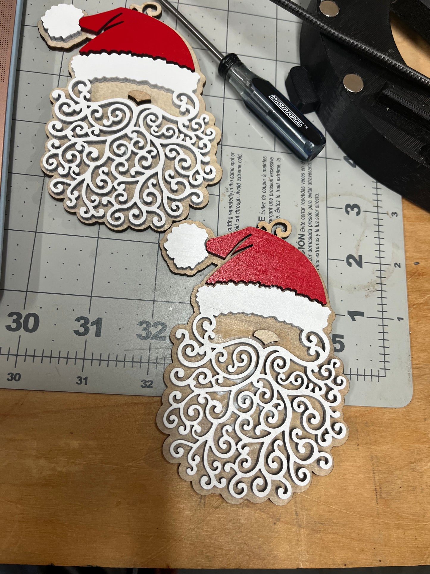 Santa Ornament