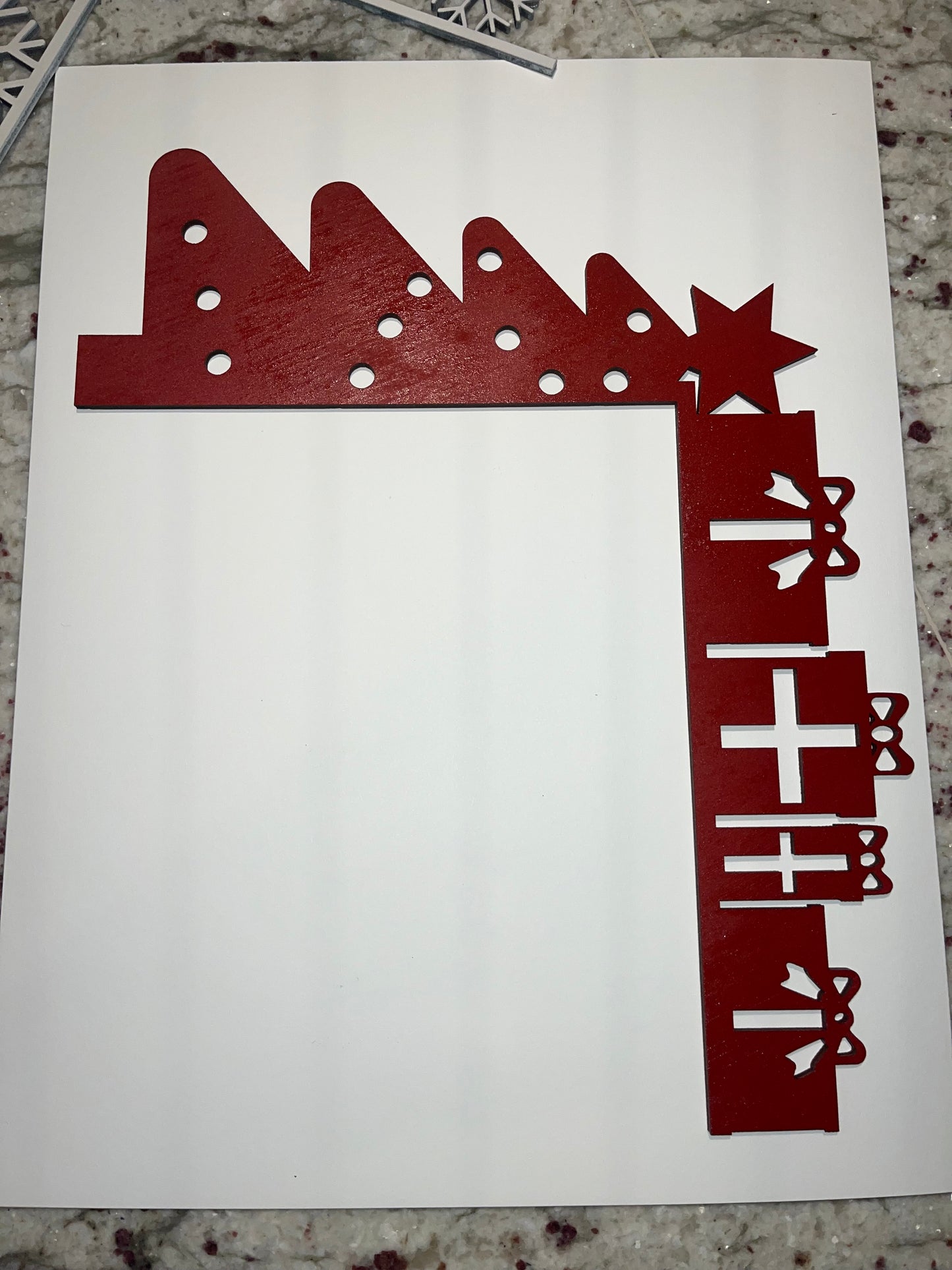 Christmas Door Corners