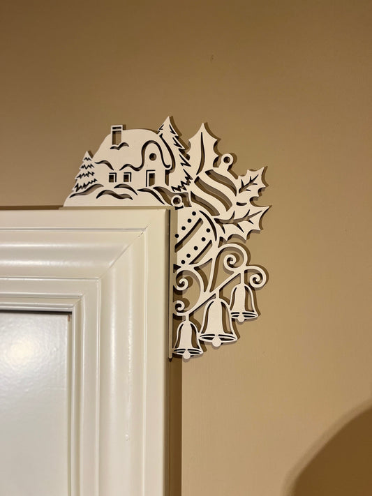 Christmas Door Corners