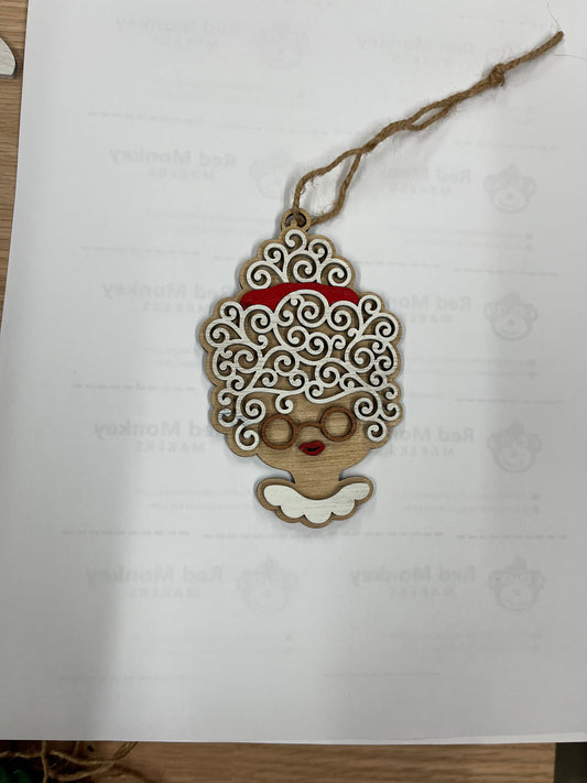 Mrs. Claus ornament